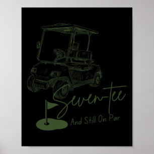 70誕生日ゴルファーGolf Lのセブンティー ポスター