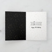 70誕生日スパークラオンブラック カード (内部)