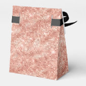 70誕生日バラ金ゴールドグリッター フェイバーボックス (裏面サイド)