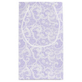 70誕生日パンシーバスケットオンレース スモールペーパーバッグ (裏面)