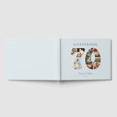 70誕生日フォトコラージマイルストーンゲストブック ゲストブック (全面)