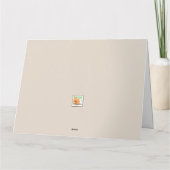 70誕生日マイルストーン誕生日カード1955ファクト サンキューカード (裏面)