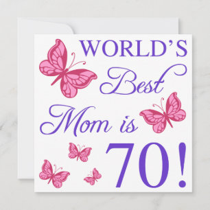 70誕生日ママ カード