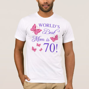 70誕生日ママ Tシャツ