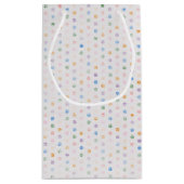 70誕生日向けワインで女の子をスティック スモールペーパーバッグ (裏面)