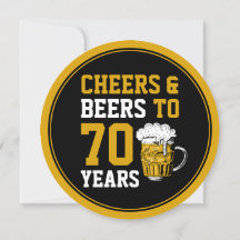 70誕生日応援とビール70年モダン