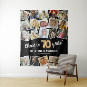 70誕生日数々の背景 タペストリー (インサイチュ)