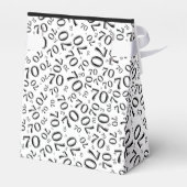 70誕生日白黒番 フェイバーボックス (裏面サイド)