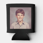 70誕生日白黒Instagram写真 缶クーラー (裏面)