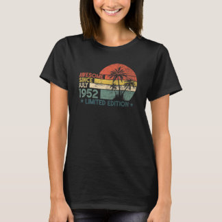 70誕生日素晴らし1952年7月以降 Tシャツ