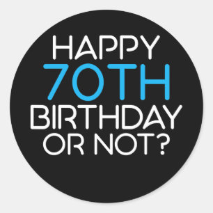 70誕生日親父なし ラウンドシール