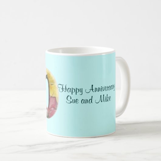 70誕生日記念日マイルストーンマグ コーヒーマグカップ (正面右)