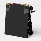 70誕生日赤金ゴールドグリッターバルーン優先ボックス フェイバーボックス (裏面サイド)