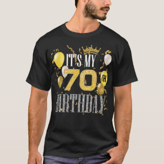 70誕生日70カッコいい歳の誕生日P Tシャツ