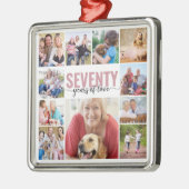 70誕生日70写真集 メタルオーナメント (左)