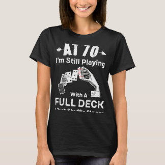 70誕生日70年古いカード2 Tシャツ