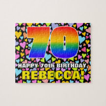 70誕生日—おもしろい、愛するハートシェイプ+「70」