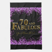 70誕生日 キッチンタオル (縦)