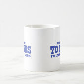 70誕生日 コーヒーマグカップ (中央)