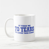 70誕生日 コーヒーマグカップ (左)