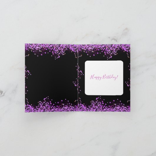 70誕生日 サンキューカード (内部)