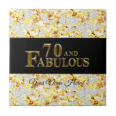 70誕生日 タイル (正面)