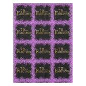 70誕生日 テーブルクロス (正面)