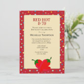 70誕生日 招待状 (スタンド正面)