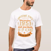 70誕生日 男性へ Tシャツ (正面)