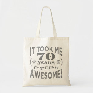70誕生日 素晴らし トートバッグ