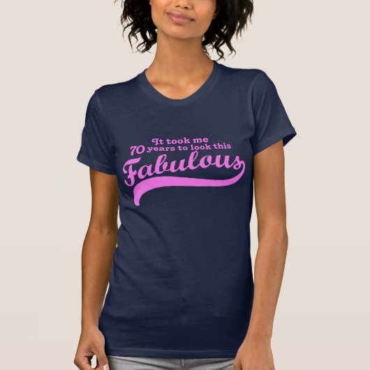 70誕生日 Tシャツ (正面)