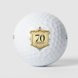 70誕生祝いヴィンテージ枠ゴルフボール ゴルフボール