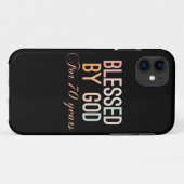 70賛美年間、神によって Case-Mate iPhoneケース (裏面(横))