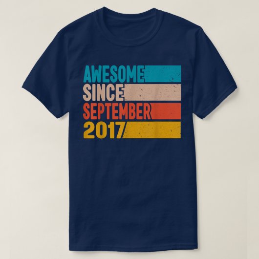 700年から誕生日5歳素晴らしで幸せ Tシャツ (デザイン正面)
