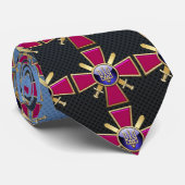 [700]ウクライナの地上軍エンブレム ネクタイ (ロール)