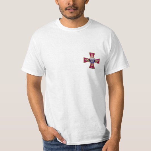 [700]ウクライナの空軍紋章 Tシャツ (正面)