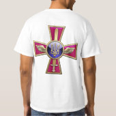 [700]ウクライナ空軍エンブレム Tシャツ (裏面)