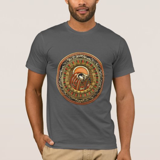 [700]エジプトの太陽の神ラ Tシャツ (正面)