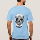 [700]シルバーヒトスカル Tシャツ (裏面)