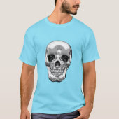 [700]シルバーヒトスカル Tシャツ (正面)