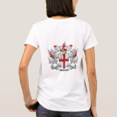 [700]ロンドン-紋章付き外衣市 Tシャツ (裏面)