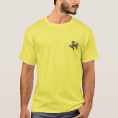 [700]北斎への献上品 – 獅子楼に乗る書紀 Tシャツ (正面)