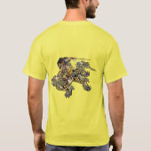 [700]北斎への献上品 – 獅子楼に乗る書紀 Tシャツ (裏面)