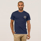 [700]宝のトローブ：人生のケルトの木[銀] Tシャツ (正面フル)