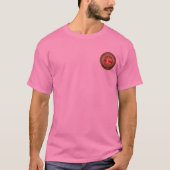 [700]宝のトローブ：生命のケルトの木[金ゴールド] Tシャツ (正面)