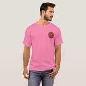 [700]宝のトローブ：生命のケルトの木[金ゴールド] Tシャツ (正面フル)