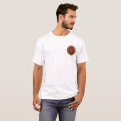 [700]宝庫：エジプト《鳥》ハヤブサ Tシャツ (正面フル)