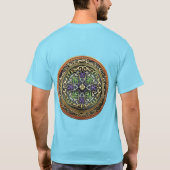 [700]宝庫：ケルト十字架 Tシャツ (裏面)