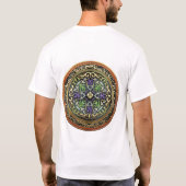 [700]宝庫：ケルト十字架 Tシャツ (裏面)