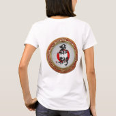 [700]日本のな書道- Jujutsu Tシャツ (裏面)